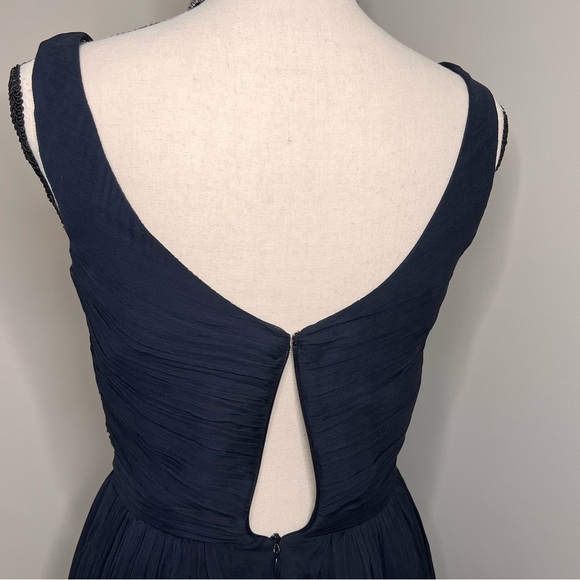 J. Crew NWOT Navy Formal Knee-length Dress, Size 00 - Picture 2 of 6
